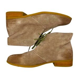 DOLCE VITA Grey Suede Ankle Booties in Women’s Size 8.0